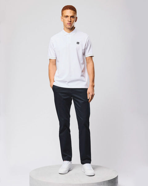 Weekend Offender Levanto Polo In White/Amazonite