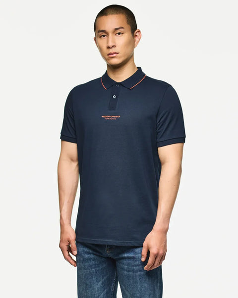 Weekend Offender Hurley T Shirt In Navy/Sunset