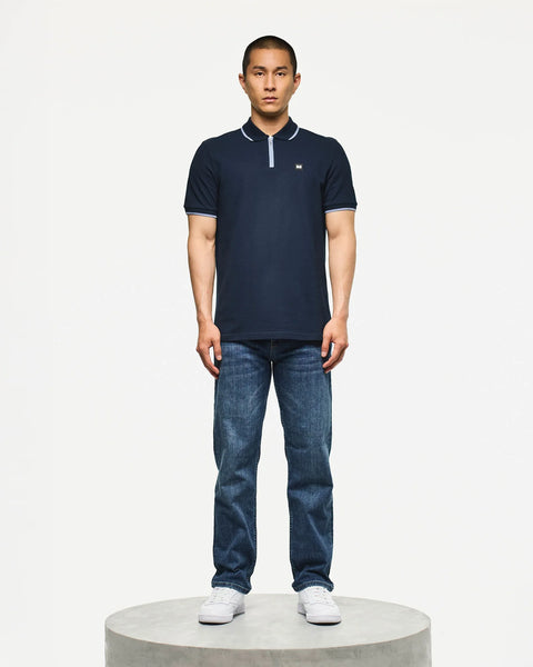 Weekend Offender Monti Polo In Navy/Blue Shadow