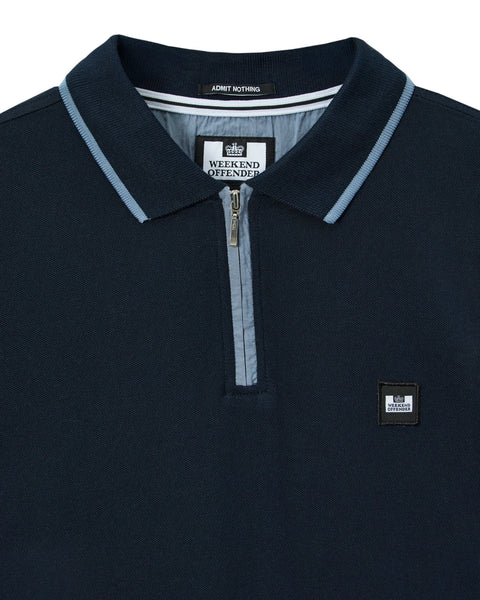 Weekend Offender Monti Polo In Navy/Blue Shadow