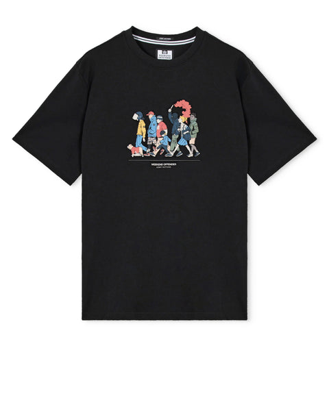 Weekend Offender Everyone T Shirt In Black