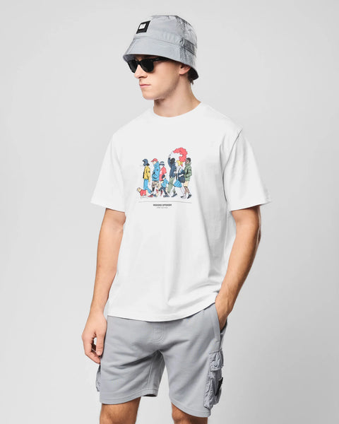 Weekend Offender Everyone T Shirt In White