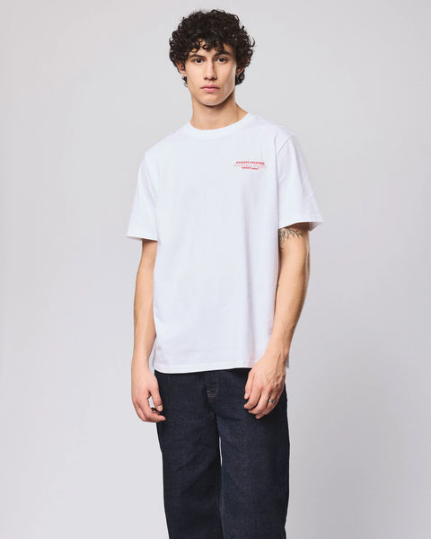 Weekend Offender Social Club T Shirt In White