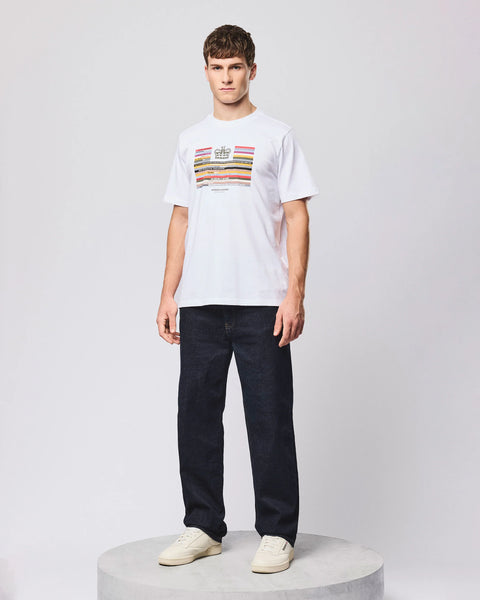 Weekend Offender Vinyl T Shirt In White