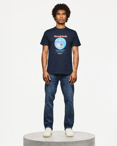 Weekend Offender Deadstock T Shirt In Navy