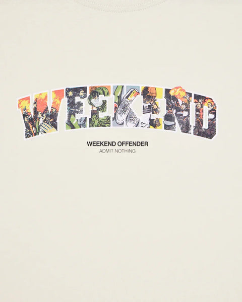 Weekend Offender Saturday T Shirt In Calcium