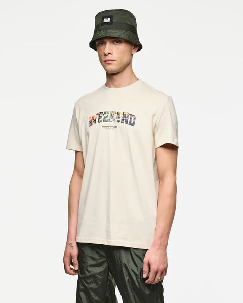 Weekend Offender Saturday T Shirt In Calcium