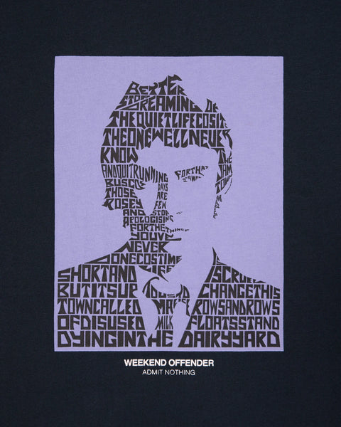 Weekend Offender Dreamin T Shirt In Navy