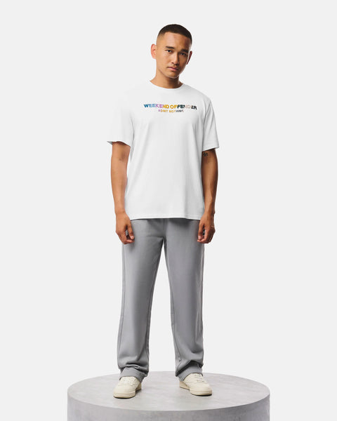 Weekend Offender Hebdofin Graphic Tee In White