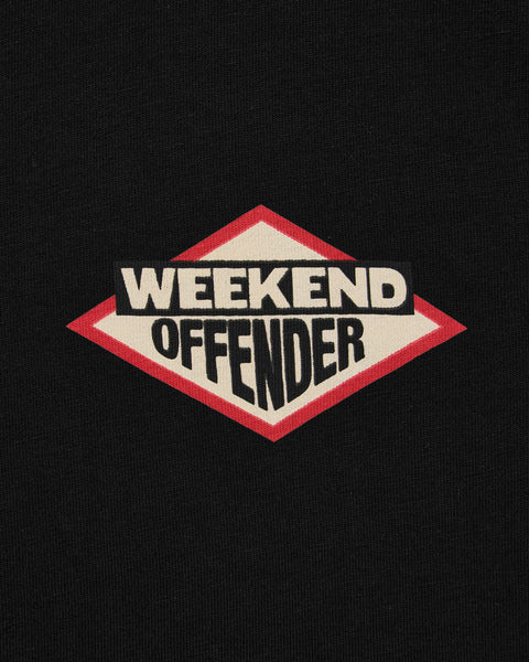 Weekend Offender Brooklyn Graphic Tee In Black