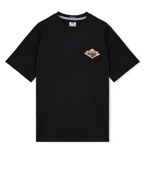 Weekend Offender Brooklyn Graphic Tee In Black