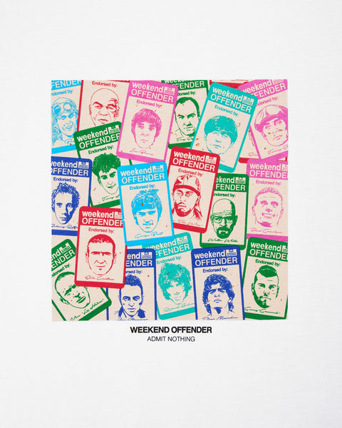 Weekend Offender Approbatus Graphic Tee In White