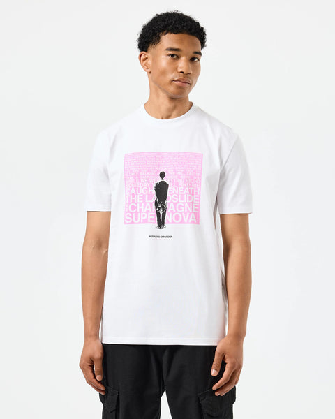 Weekend Offender Supernova T-Shirt In White