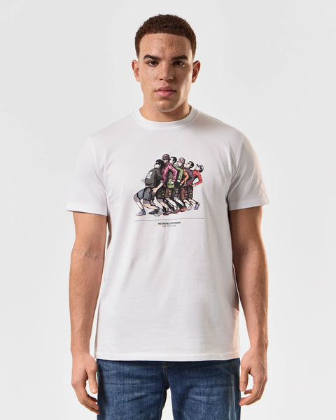 Weekend Offender Madness Graphic T Shirt In White