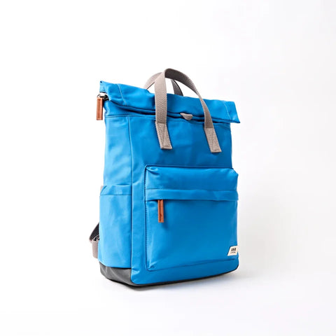 Roka London Canfield Medium Backpack In Malibu Blue