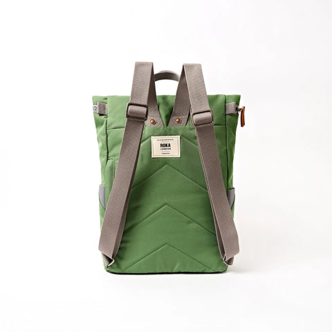 Roka London Finchley Medium Backpack In Artichoke