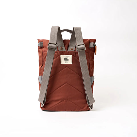 Roka London Finchley Medium Backpack In Henna