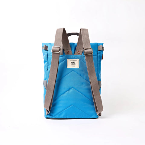 Roka London Finchley Medium Backpack In Malibu Blue