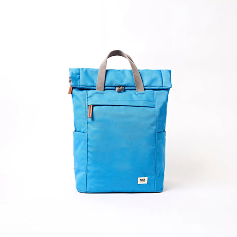 Roka London Finchley Medium Backpack In Malibu Blue