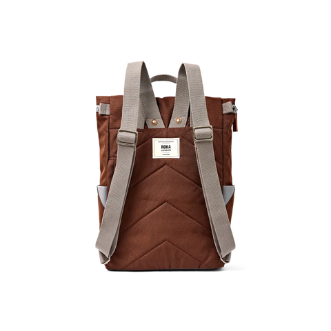 Roka London Finchley Medium Backpack In Chocolate