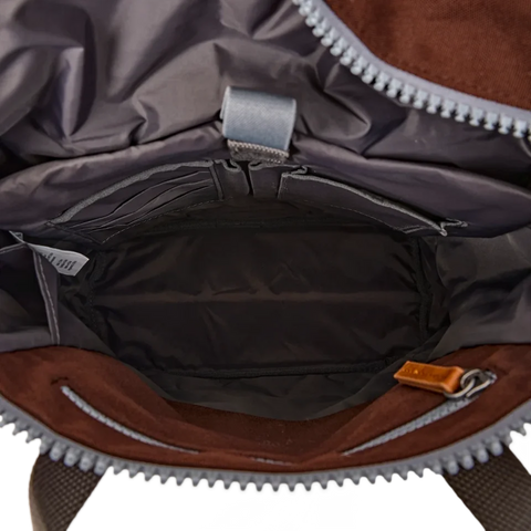 Roka London Finchley Medium Backpack In Chocolate