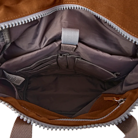 Roka London Finchley Medium Backpack In Cinnamon