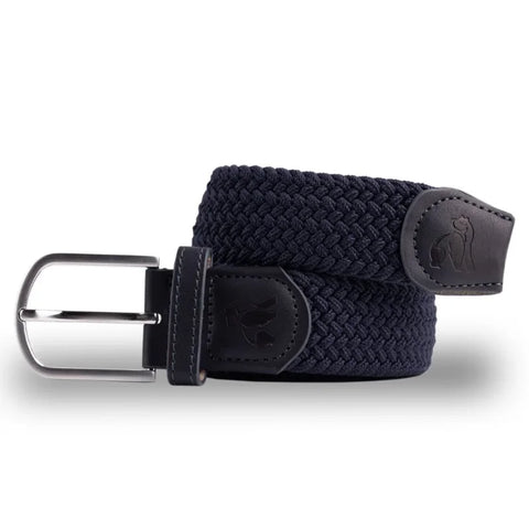Swole Panda SP-RWB-45 Navy Woven Belt