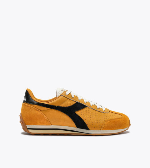 Diadora Rally Punched In Orange Mustard