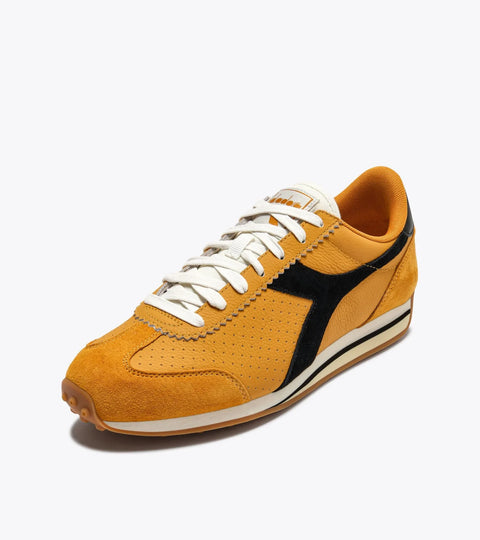 Diadora Rally Punched In Orange Mustard