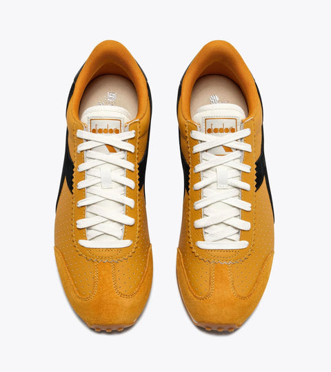 Diadora Rally Punched In Orange Mustard