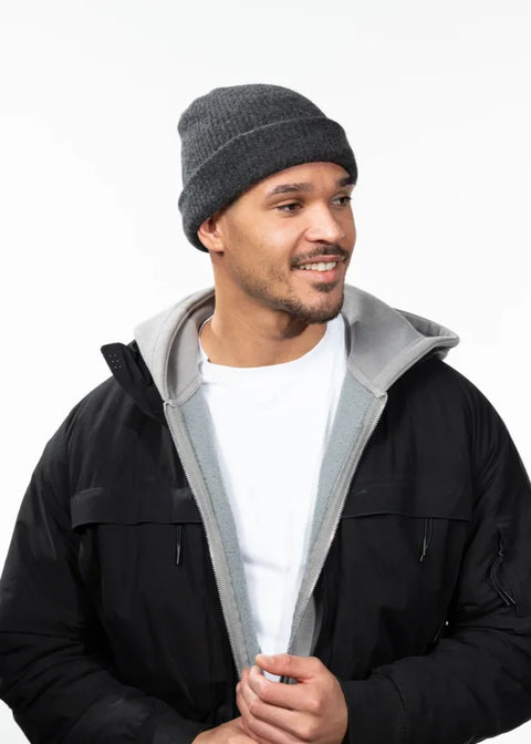 Barts Rhodoz Beanie Charcoal One Size