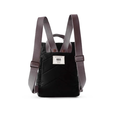 Roka London Canfield B Medium Black Recycled Nylon