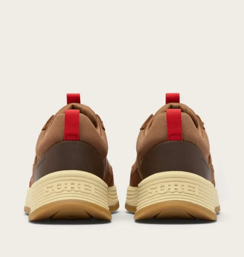 Sorel NM6165242 OUTING SE WP-Velvet Tan, Bright Red