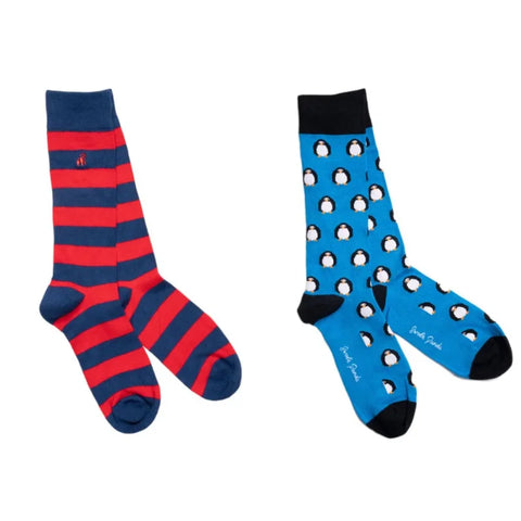 Swole Panda SP028-2-02 Red Christmas Cracker 2 Pairs