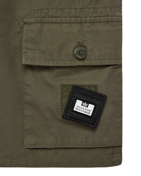 Weekend Offender Scopello Shorts In Castle Green