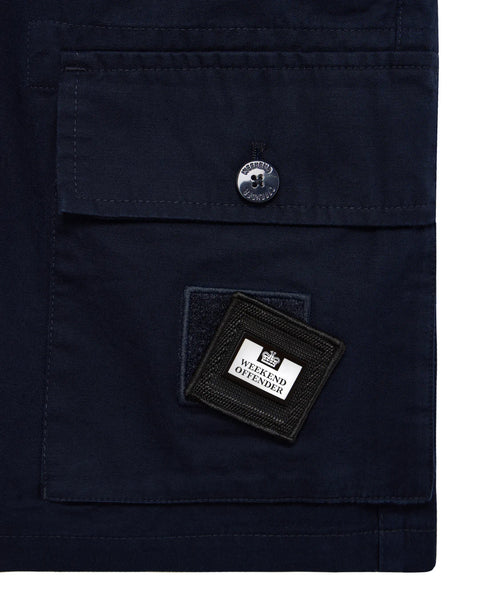 Weekend Offender Scopello Shorts In Navy