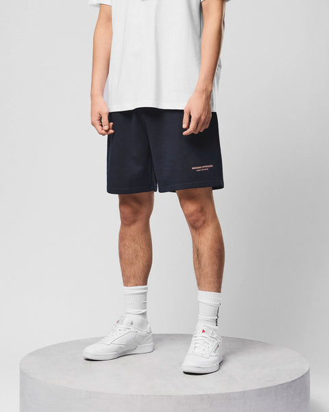 Weekend Offender Mytros Jogger Short In Navy/Coral