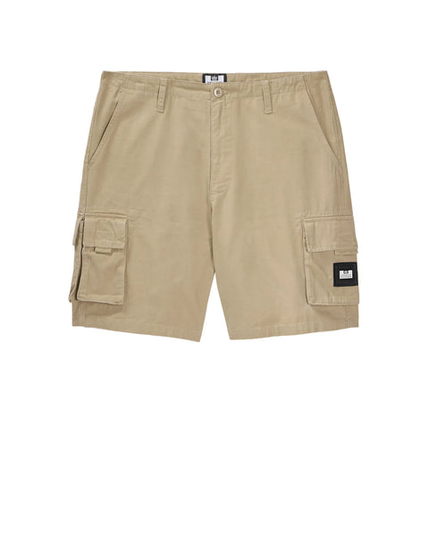 Weekend Offender Mascia Cargo Shorts In Stone