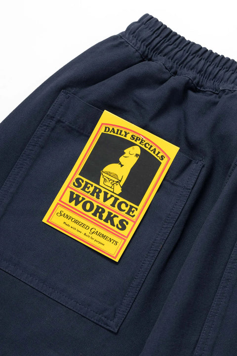 Service Works SW001 Classic Chef Pants - Dark Navy