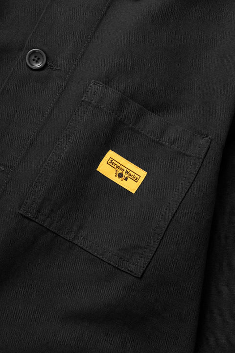 Service Works SW009 Classic Chore Shirt In Black