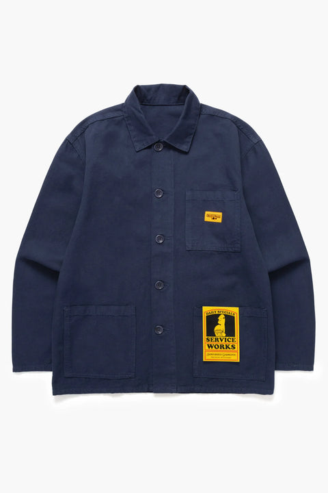 Service Works SW009 Canvas Chore Shirt - Dark Navy