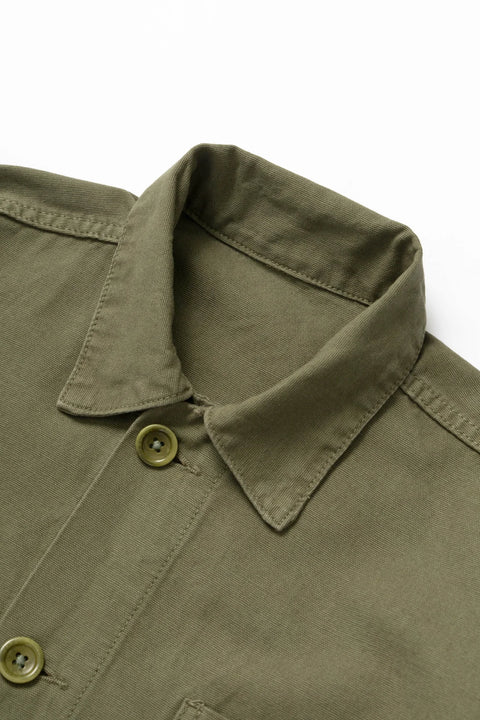Service Works SW009 Canvas Chore Shirt - Olive