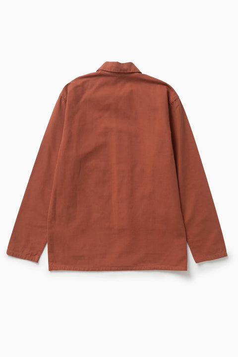 Service Works SW009 Classic Chore Shirt In Copper