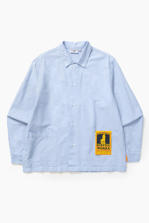 Service Works SW091 Waiter Shirt - Oxford Blue