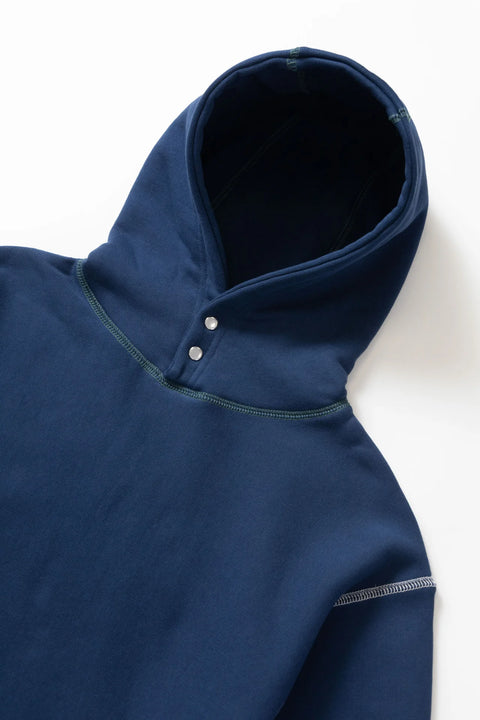 Service Works SW122 Contrast Stitch Hoodie - Navy
