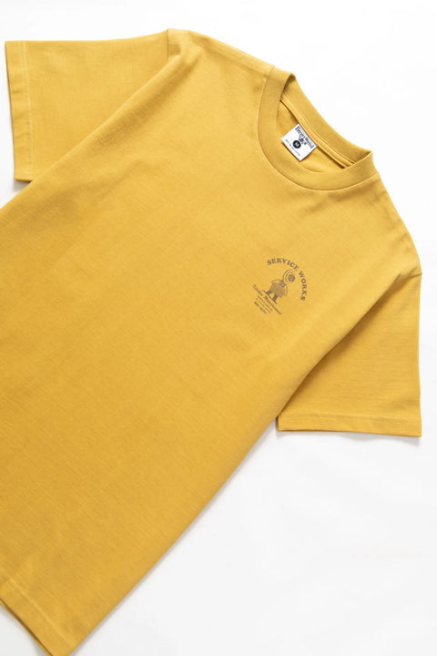 Service Works SW129 Maintenance Tee - Mustard