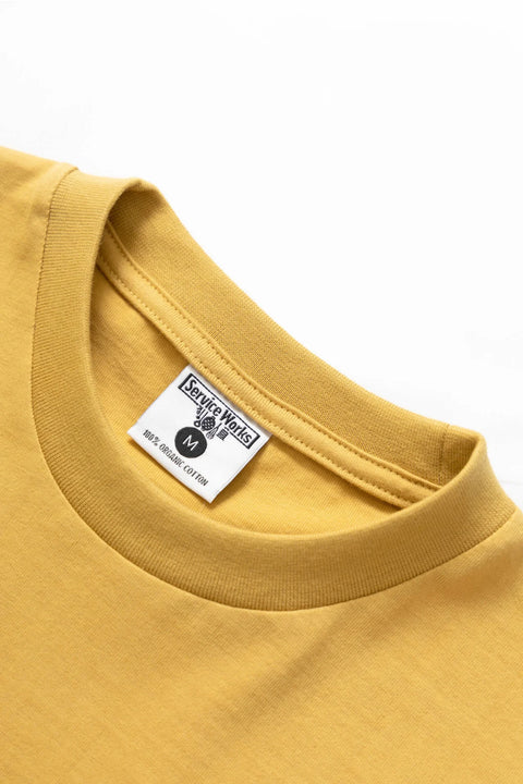 Service Works SW129 Maintenance Tee - Mustard