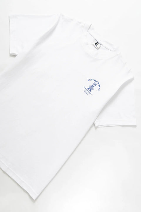 Service Works SW129 Maintenance Tee - White