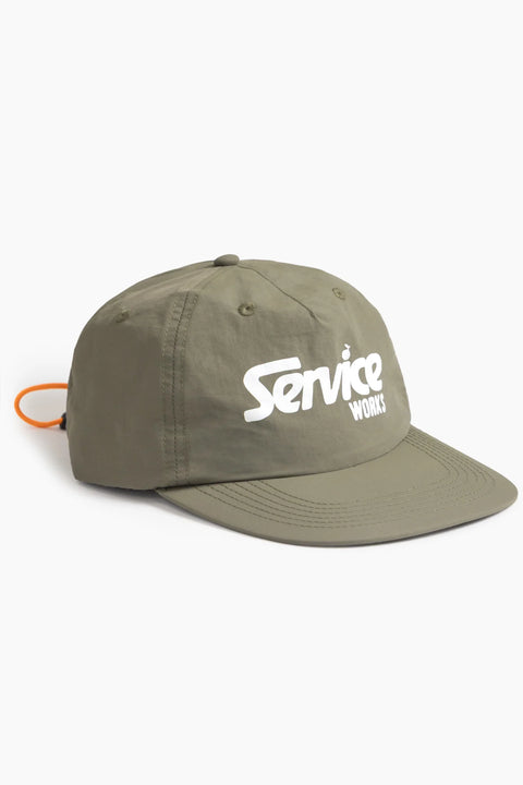 Service Works SW134 Nylon Drivers Cap - Olive
