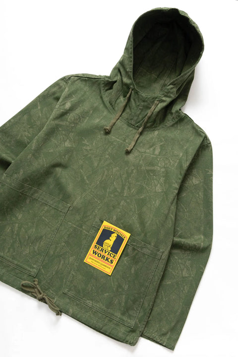 Service Works SW163 Xerox Camo Market Smock - Olive